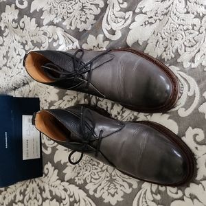 Mens dress shoe 7.5M Cole Haan Williams Wlt. Chka.II C23862 Pavement Lthr boot